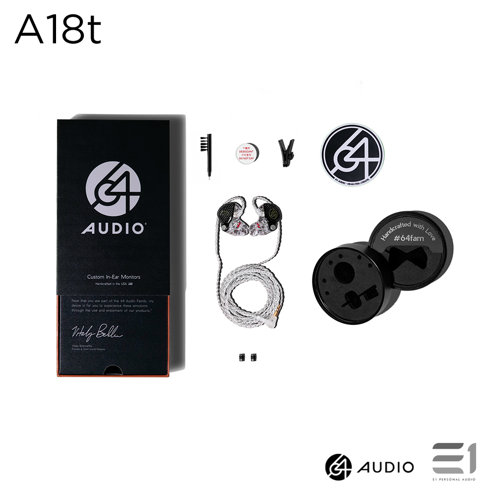 64audio A18t/s Custom In-ear Monitors