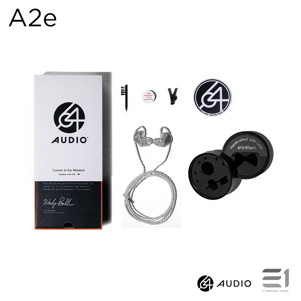 64audio A2e Custom In-ear Monitors