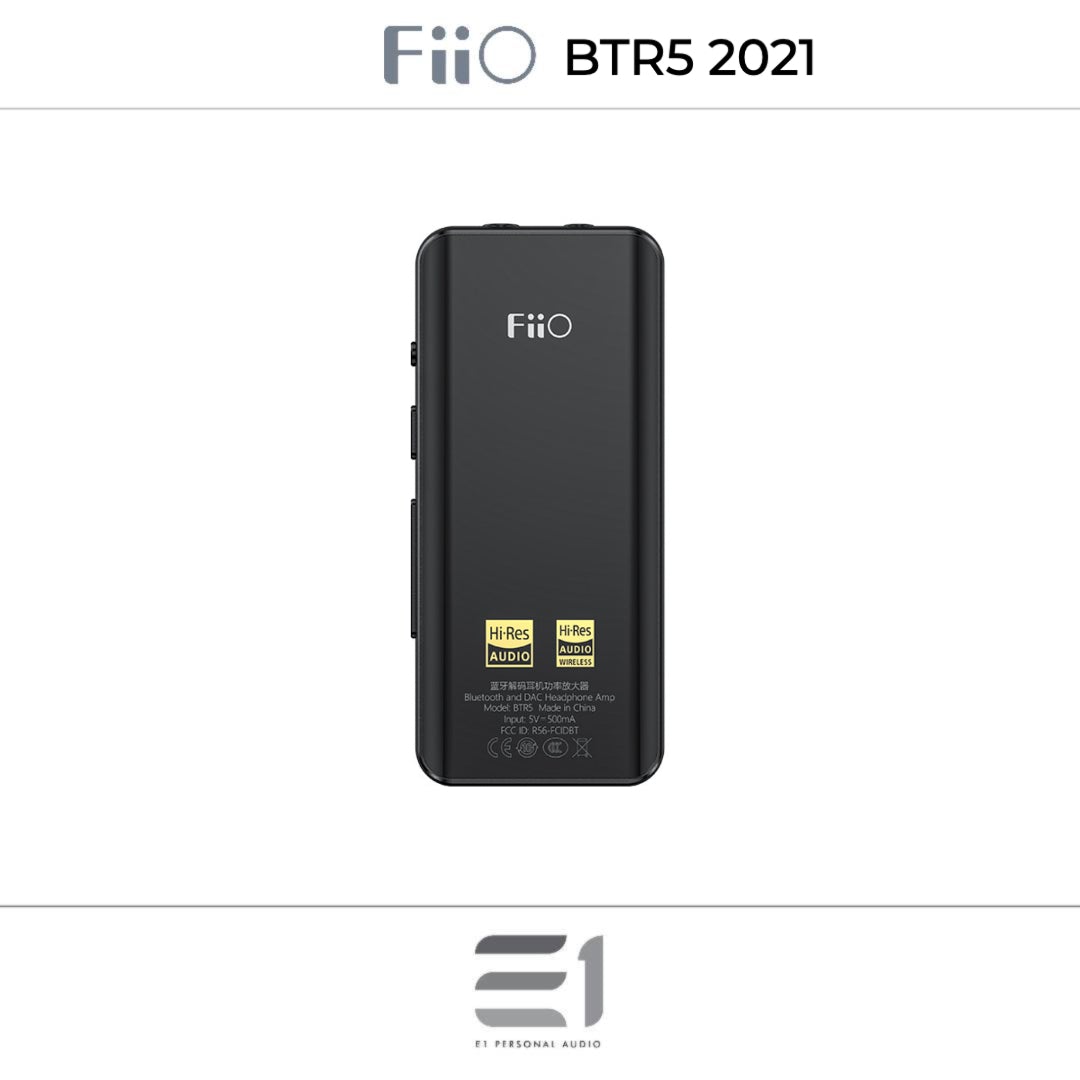 FiiO BTR5 2021 Flagship Portable High-Fidelity Bluetooth Amplifier