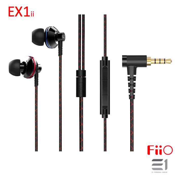 FiiO EX1 2nd gen In-Ear Monitors with Mic