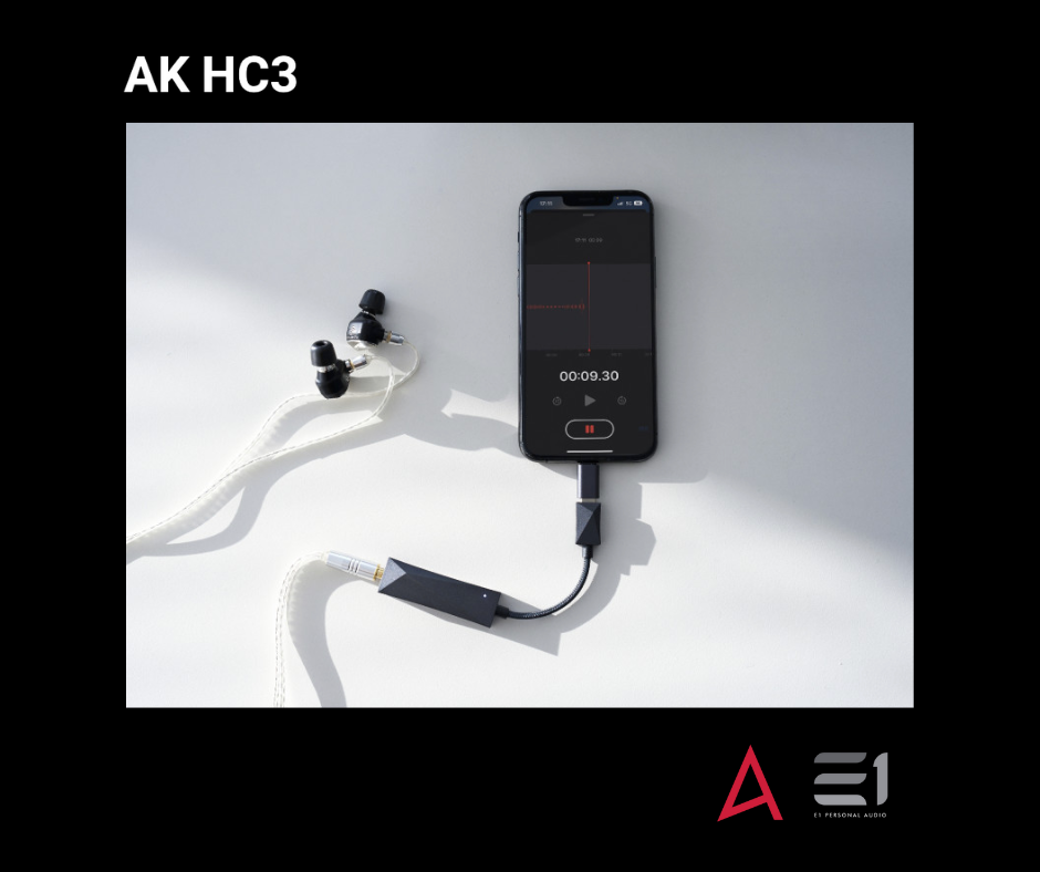 Astell&Kern HC3 Portable HiFi (USB C/Lightning) DAC Amplifier