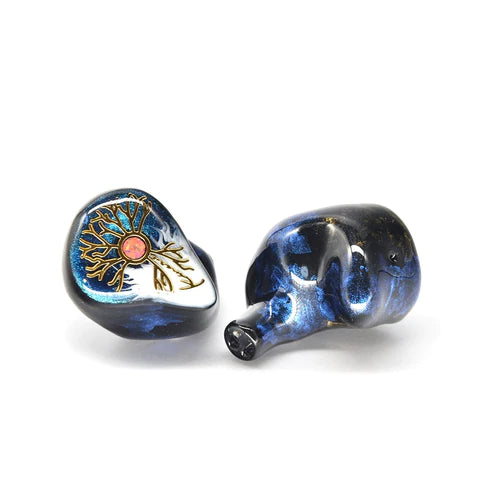 Kinera iDun Golden Hybrid Universal-Fit In-ear Monitors