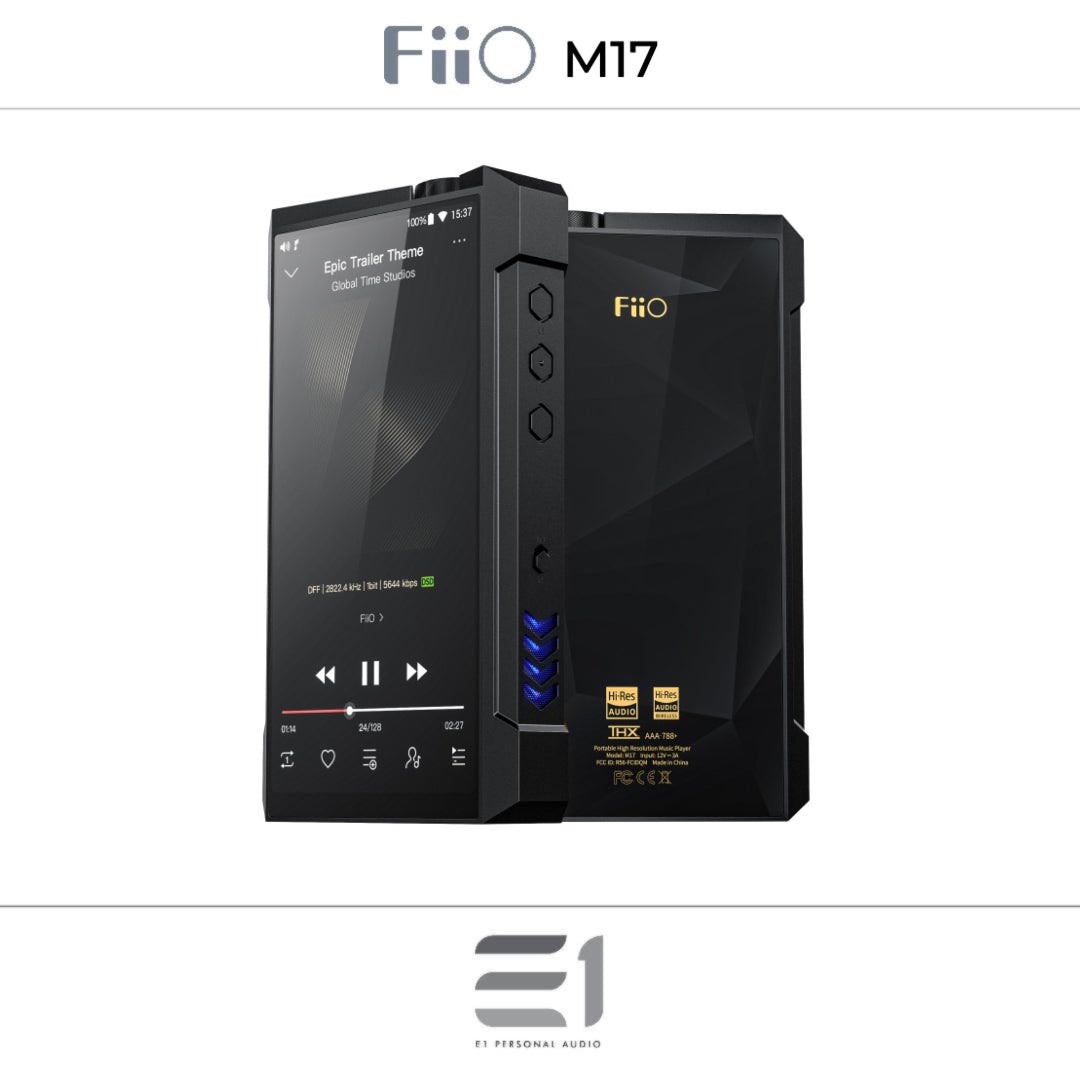 FiiO M17 Portable (Desktop Class) High-resolution Digital Audio Player