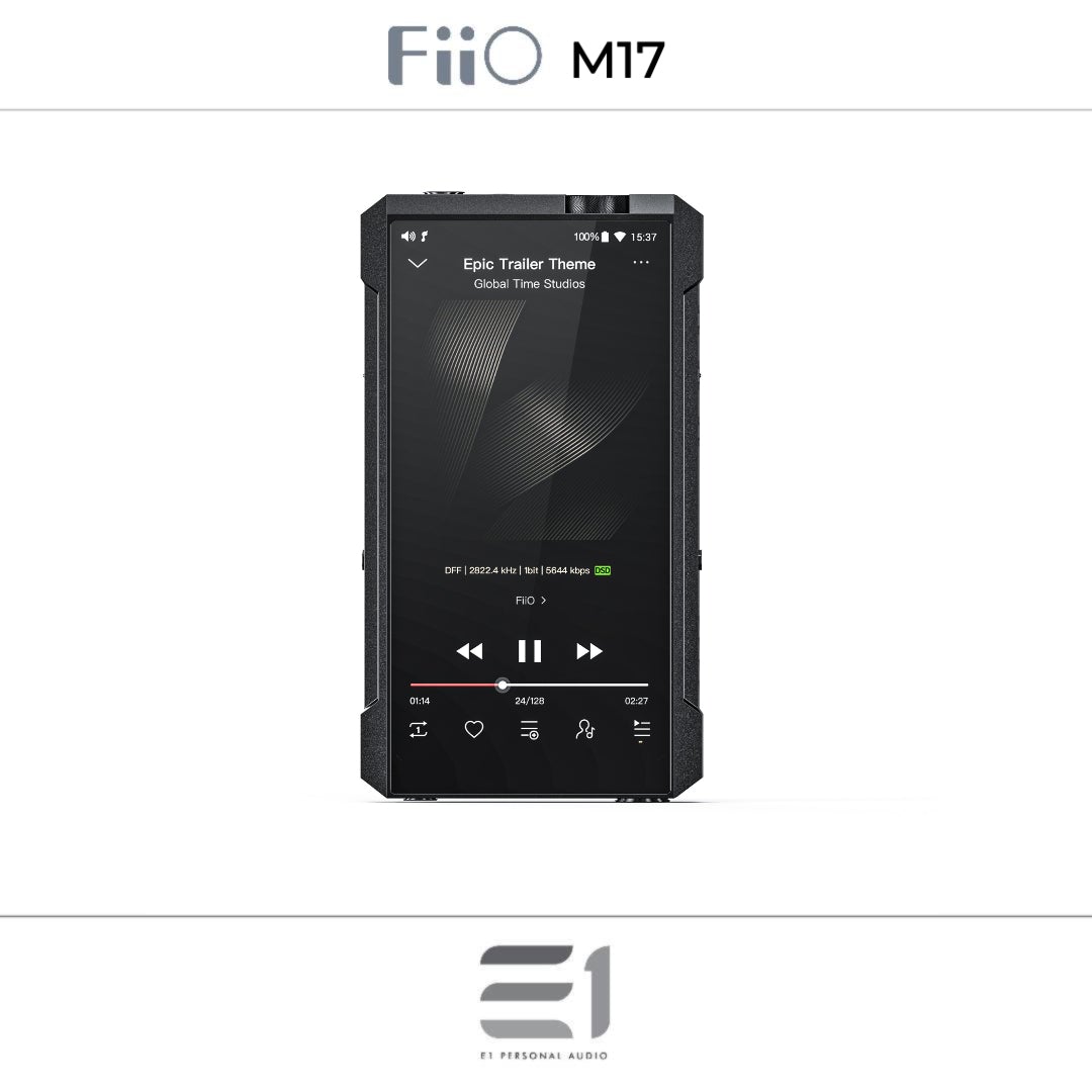 FiiO M17 Portable (Desktop Class) High-resolution Digital Audio Player