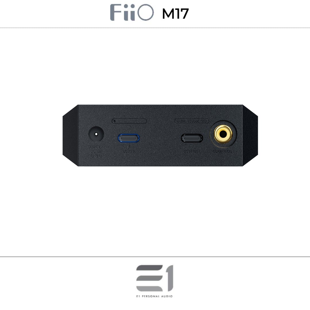 FiiO M17 Portable (Desktop Class) High-resolution Digital Audio Player