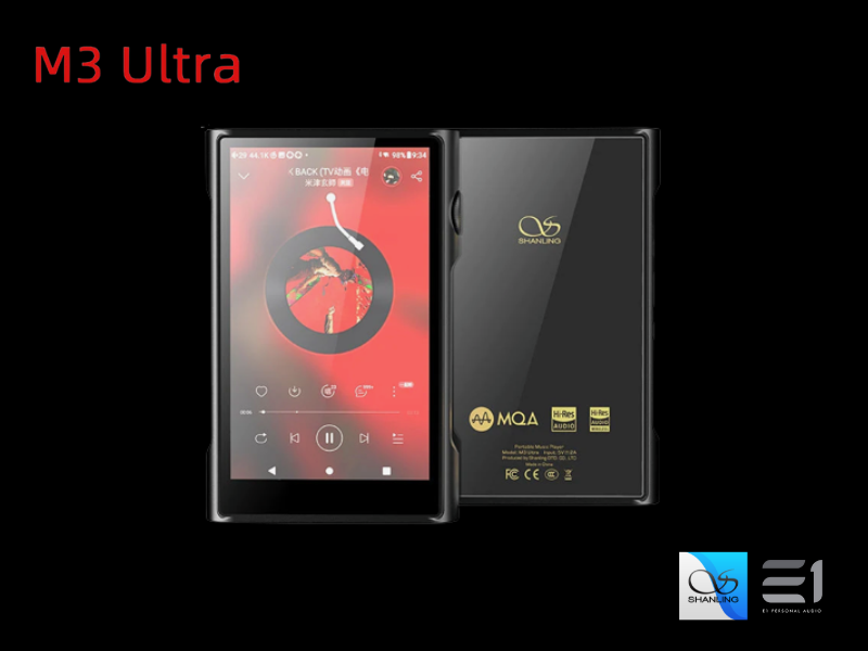 Shanling M3 Ultra Android Hi-Res Portable Player