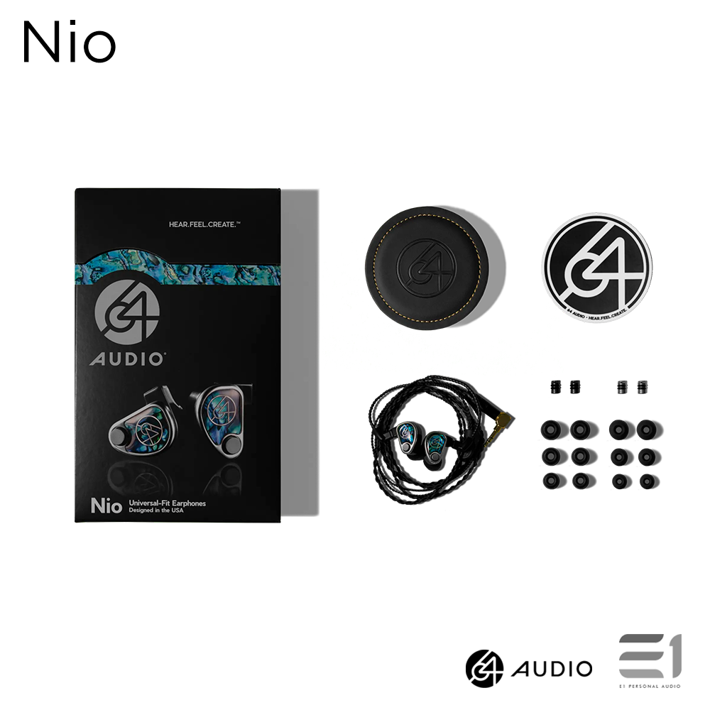 64audio Nio Hybrid Universal-Fit In-ear Monitors