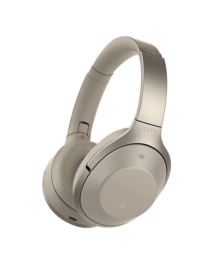 Sony MDR-1000X Noise Cancelling Bluetooth Headphones (Grey Beige)