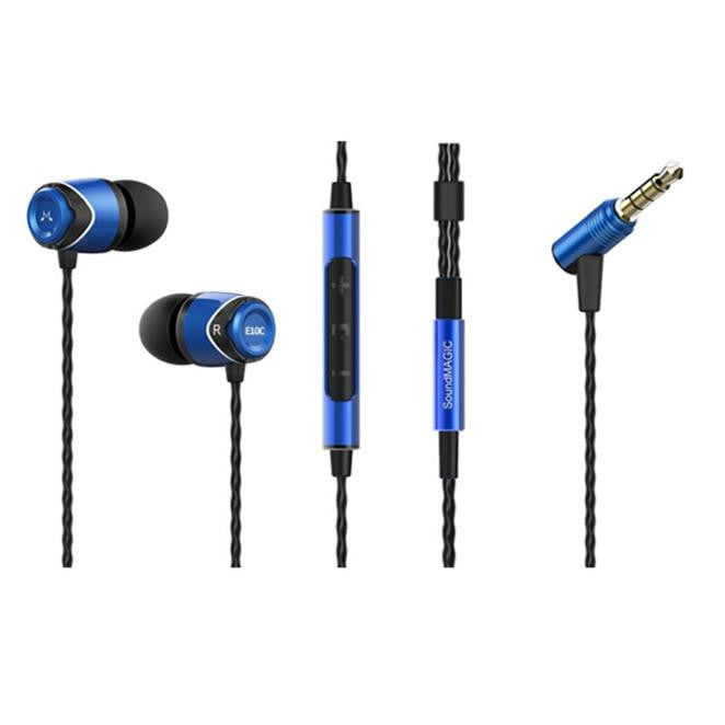 SoundMagic E10C In-Ear Headphone With Mic (Blue)