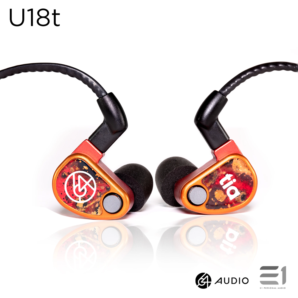 64audio U18s Universal-fit In-ear Monitors